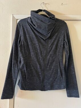 Lucy Black Jacket with Orange Brand Tag